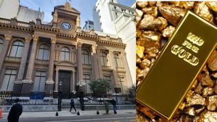 el banco central confirmo que envio lingotes de oro al exterior, pero no dijo a donde