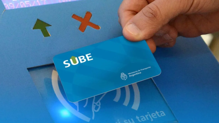 Tarjeta SUBE.