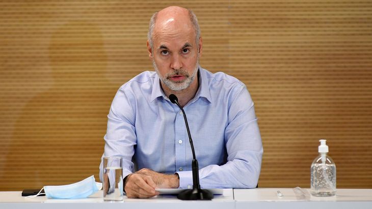 El jefe de Gobierno porteño, Horacio Rodríguez Larreta.