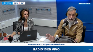 Jorge Rial en las mañanas de Radio 10 con Argenzuela.