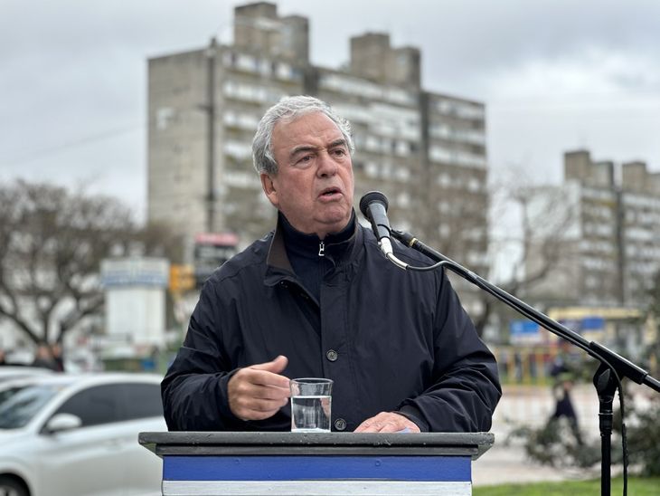 Luis Alberto Heber, ministro del Interior del Uruguay.