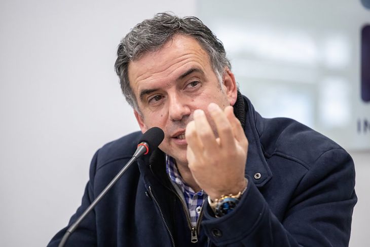 Yamandú Orsi, precandidato a presidente e intendente de Canelones.