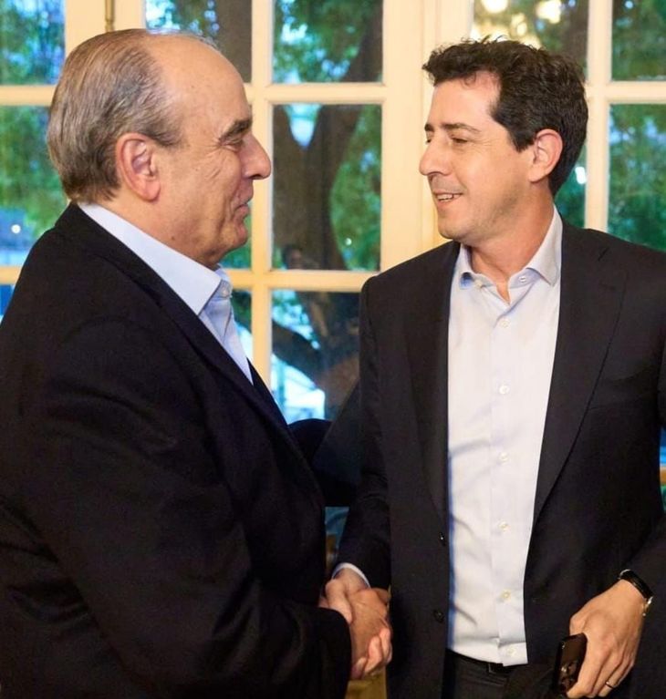 Guillermo Francos y Wado de Pedro.