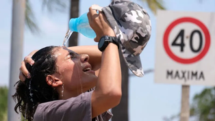 ola de calor extremo en el amba con 41° de sensacion termica