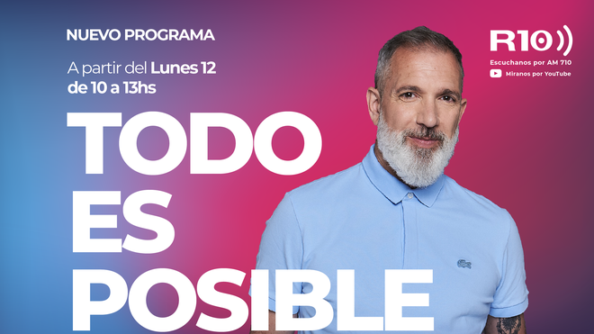 Radio 10 renueva sus mañanas con el estreno de Todo es posible