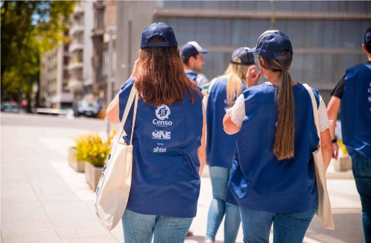 El Censo 2023 avanza en Uruguay y ya sólo queda el 10% de los hogares sin completar el trámite.