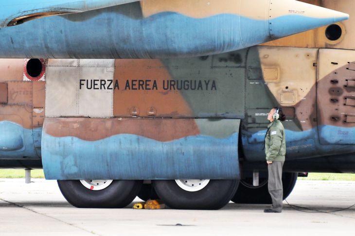 El avión Hércules de la Fuerza Aérea uruguaya tiene previsto volar de nuevo a Israel este lunes.