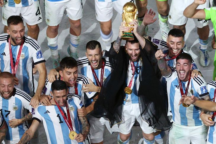 La Selección Argentina en Qatar.
