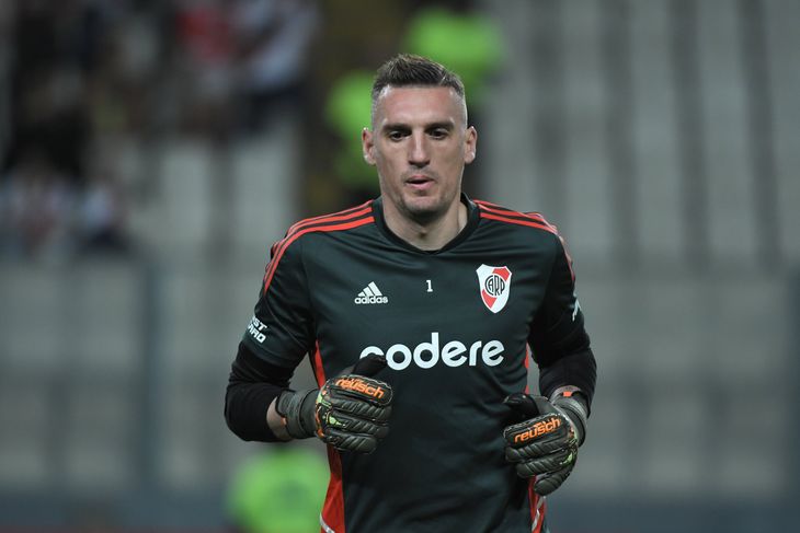 El arquero de River, Franco Armani.