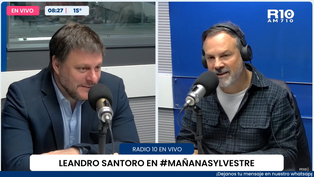 Leandro Santoro en Radio 10 repudió las declaraciones de Milei.