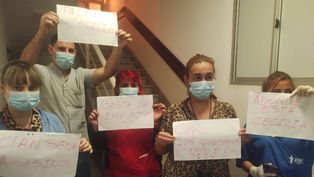 Caso Cecilia: así recibieron a Marcela Acuña en el hospital.