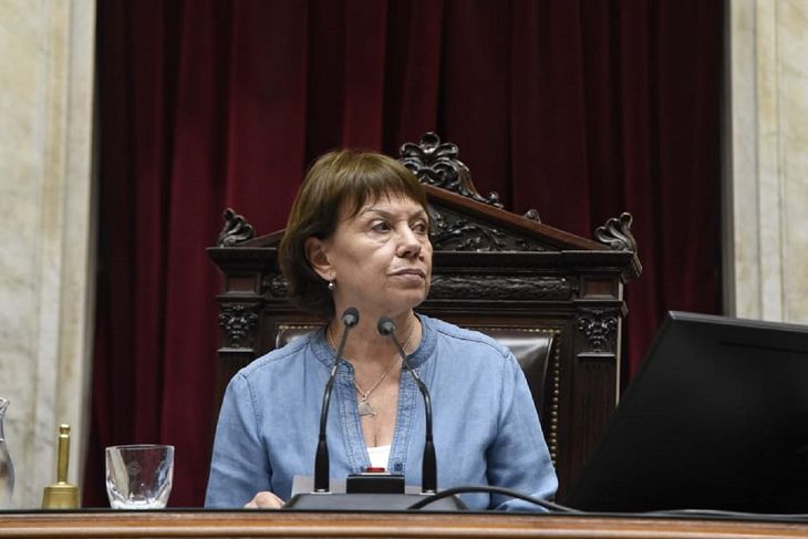 La diputada Blanca Osuna.