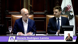Horacio Rodríguez Larreta encabeza la apertura en la Legislatura porteña.