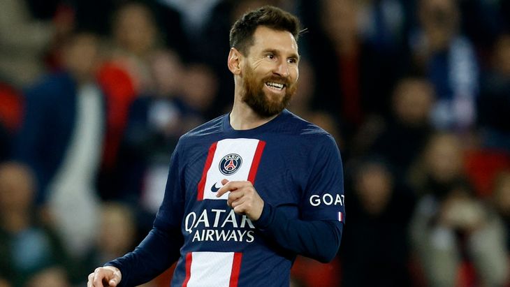 Lionel Messi en el PSG.