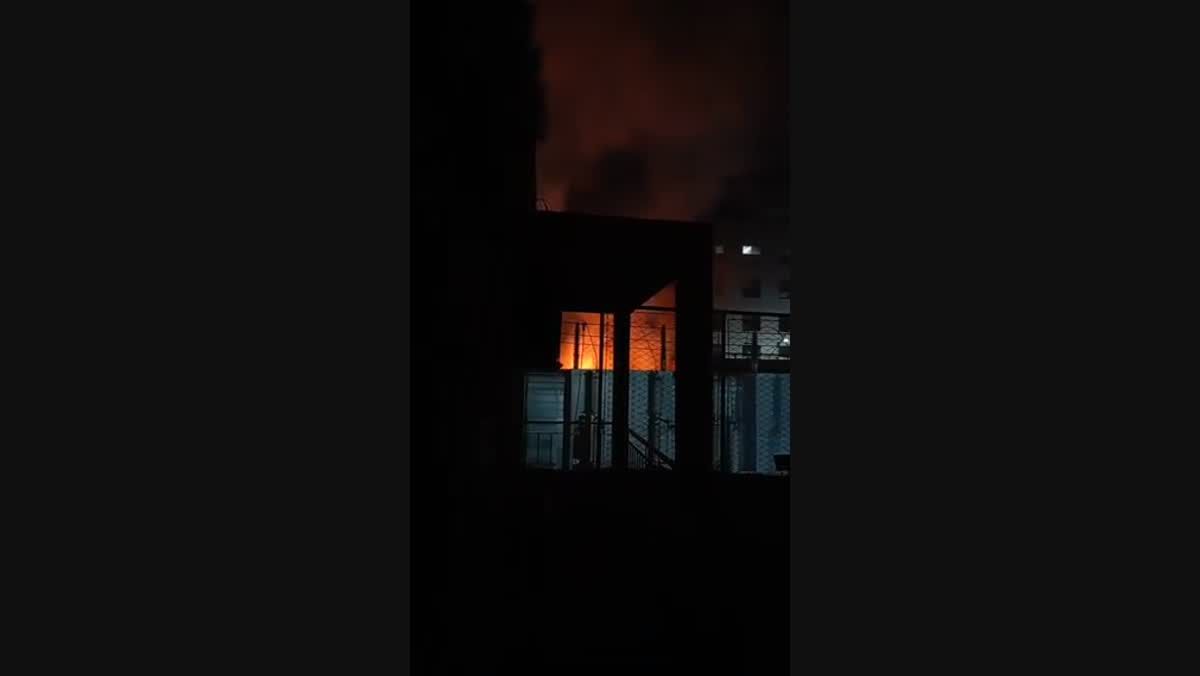 Incendio en una subestación de Edesur en Caballito