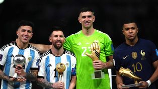 La Selección Argentina vs Francia en Qatar 2022.