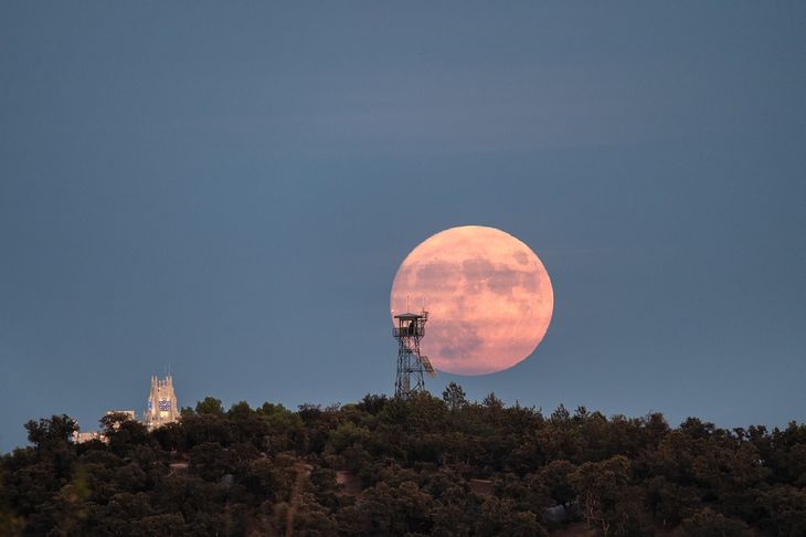 Las Mejores Fotos Que Dejó La Superluna Azul