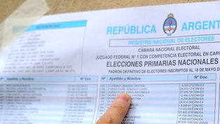 Dónde voto: consultá el padrón definitivo.