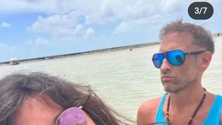 Edith Hermida y Mariano Tabares durante su reciente viaje