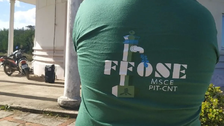 La Federación de Funcionarios de OSE (FFOSE) reclama el nuevo presupuesto para la empresa de agua de Uruguay.