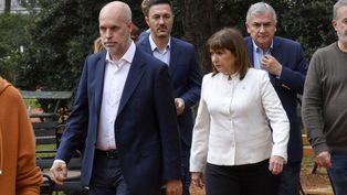Horacio Rodríguez Larreta y Patricia Bullrich, en una foto dirigida a los votantes de JxC