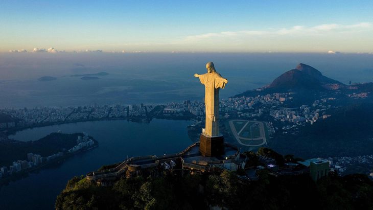 El Cristo Redentor en Brasil.