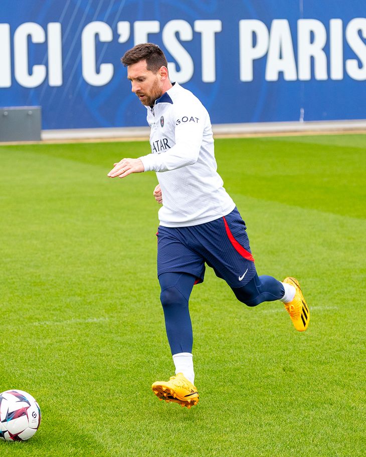 Lionel Messi en el PSG.