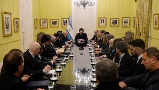 Javier Milei se reunió con diputados de La Libertad Avanza, el PRO y el MID