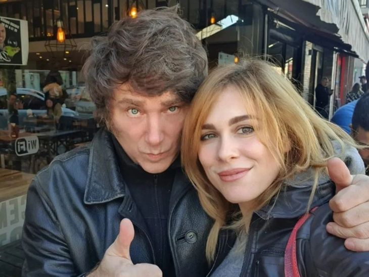 Javier Milei y Lilia Lemoine, de LLA.