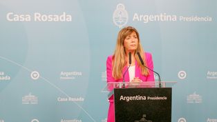 Gabriela Cerruti, la portavoz de Presidencia.