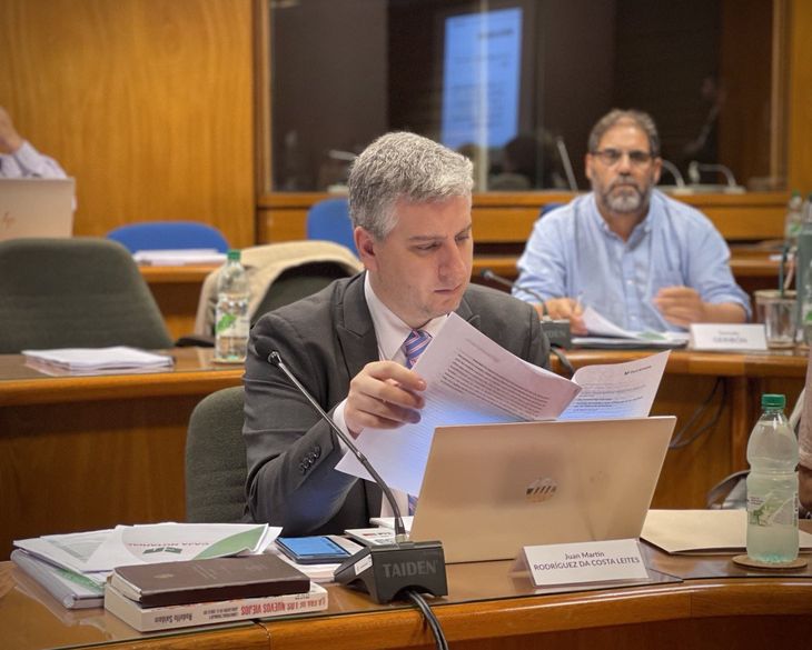 Juan Martín Rodríguez, diputado del Partido Nacional.