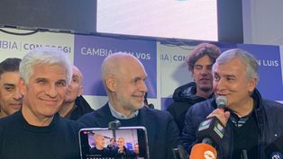 Larreta y Bullrich respaldaron a Gerardo Morales.