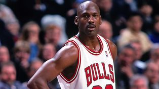 La estrella histórica de la NBA, Michael Jordan.