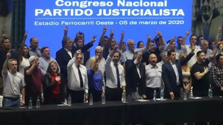 comenzo el congreso nacional del pj en ferro