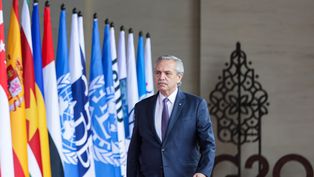 Alberto Fernández en el G20.