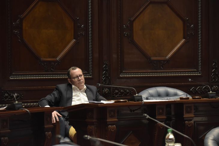 Álvaro Perrone, legislador de Cabildo Abierto.