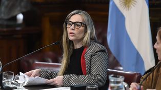 La senadora nacional, Juliana Di Tullio.