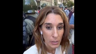 Diana Deglauy fue agredida por la Policía en Plaza de Mayo