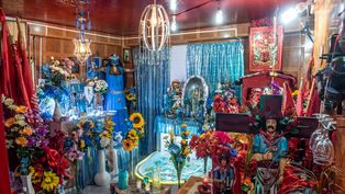 Tributos y homenajes al Gauchito Gil en Corrientes.