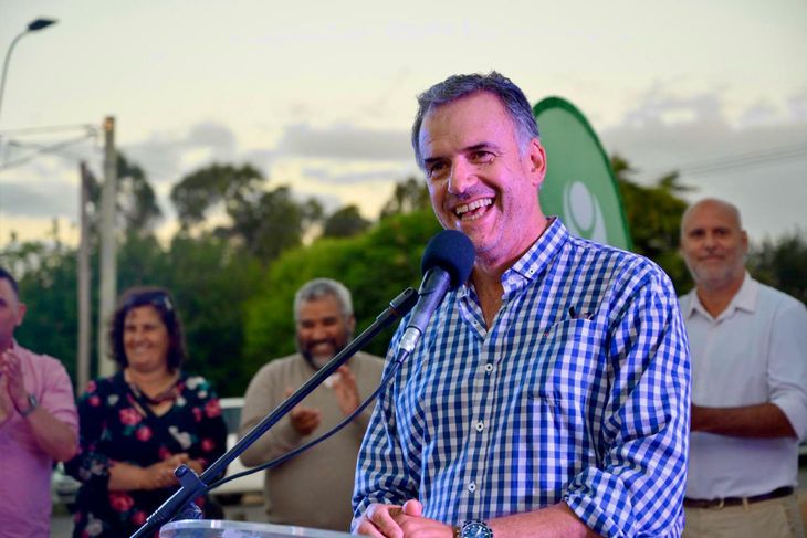 El precandidato presidencial del Frente Amplio, Yamandú Orsi, abandona la Intendencia de Canelones el 1º de marzo.