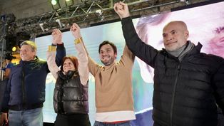Ignacio Torres tras las elecciones en Chubut.
