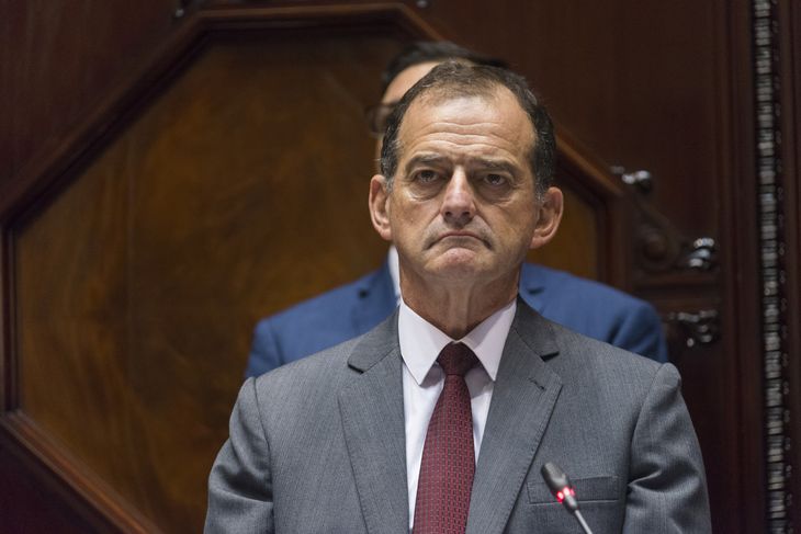 Guido Manini Rios, líder de Cabildo Abierto.