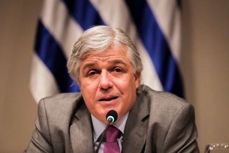 Francisco Bustillo, canciller de Uruguay.
