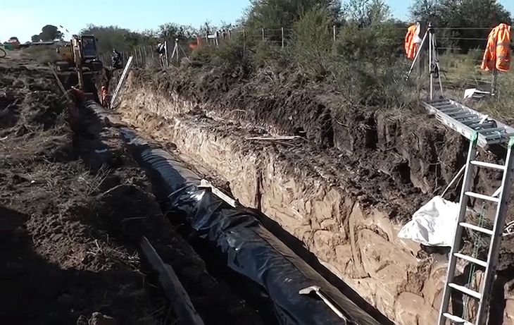 Se trasvasará agua desde el río San José al río Santa Lucía.