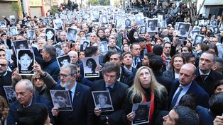 Acto por los 30 años del atentado a la AMIA.