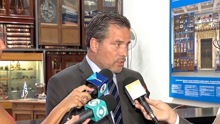 Salvador Ferrer, presidente del Banco de la República Oriental del Uruguay.