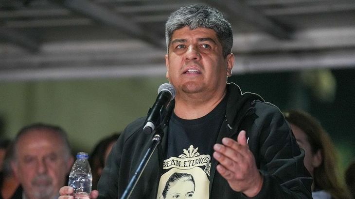 El referente de la CGT y Camioneros, Pablo Moyano.