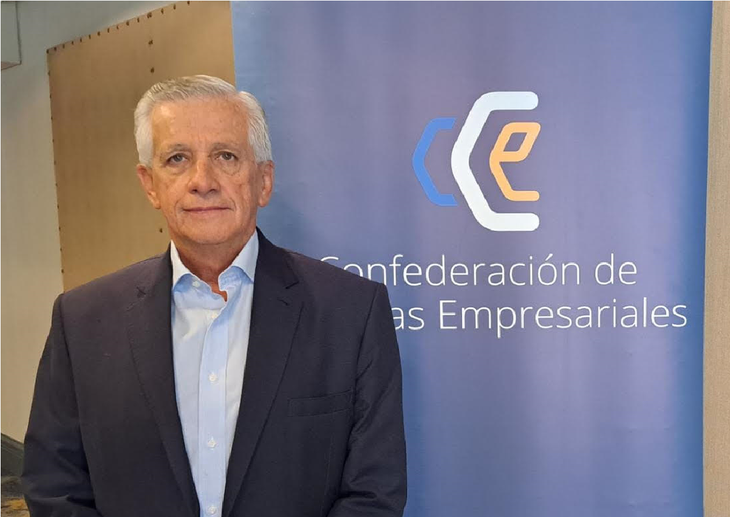 Diego ONeill, presidente de la Confederación de Cámaras Empresarias (CEE) de Uruguay y de la Cámara de la Construcción (CCU).