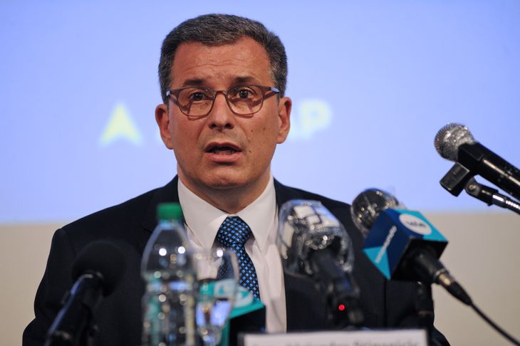 Alejandro Stipanicic, presidente de Ancap.