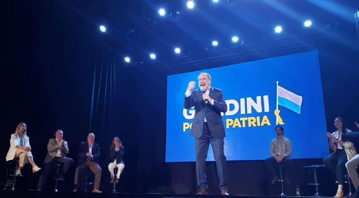 Jorge Gandini, senador por el Partido Nacional y precandidato a presidente por el Uruguay.